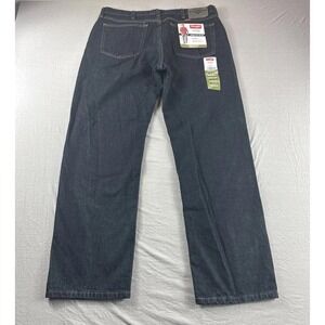 Wrangler Regular Fit Jeans Mens 36x30 Blue Denim Pants NEW